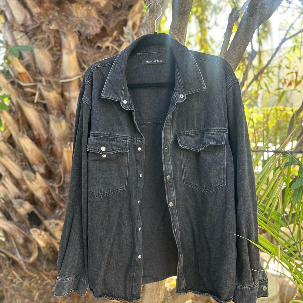 MAVI JEAN Black Denim Jacket